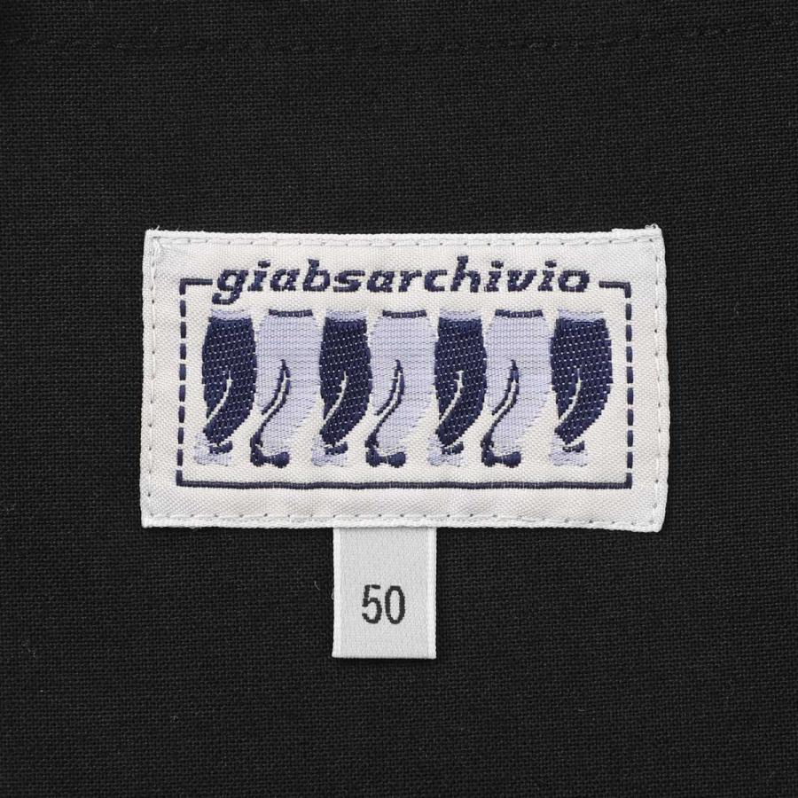 ジャブス アルキヴィオ GIAB'S ARCHIVIO ダブルジャケット PALAGIO イージージャケット 大きいサイズあり ブラック メンズ palagio-a6425-90の画像