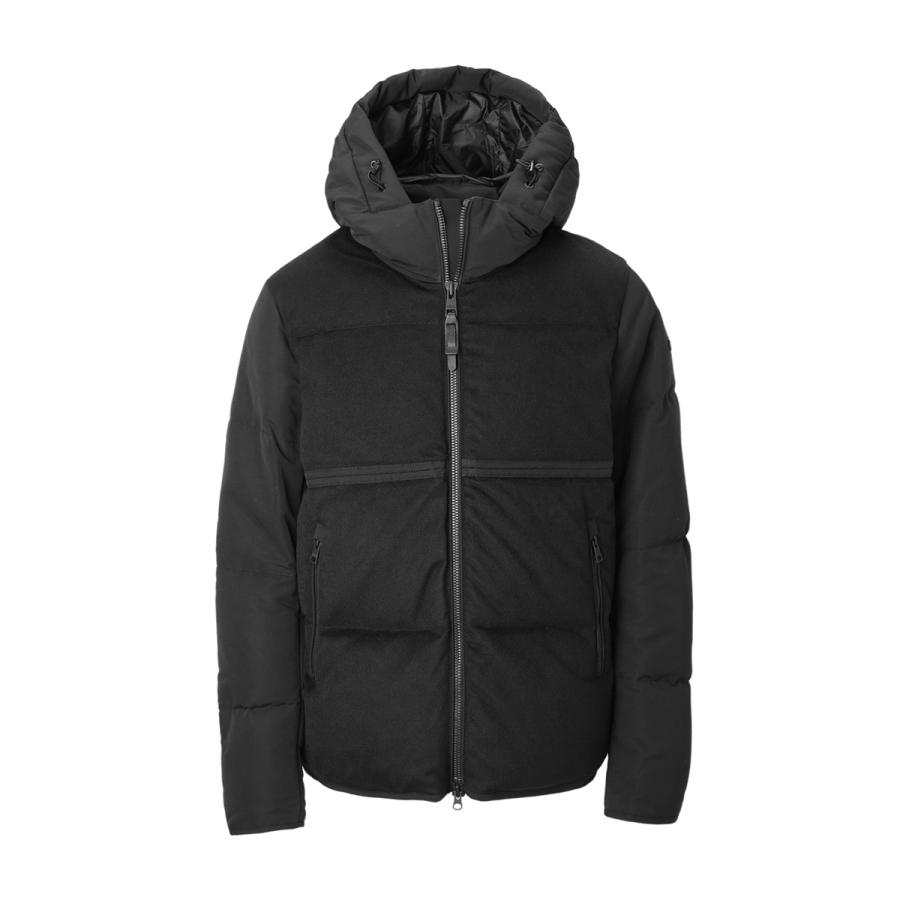 DUNO デュノ ダウンジャケット PALM ブラック メンズ palm-prato-satu  