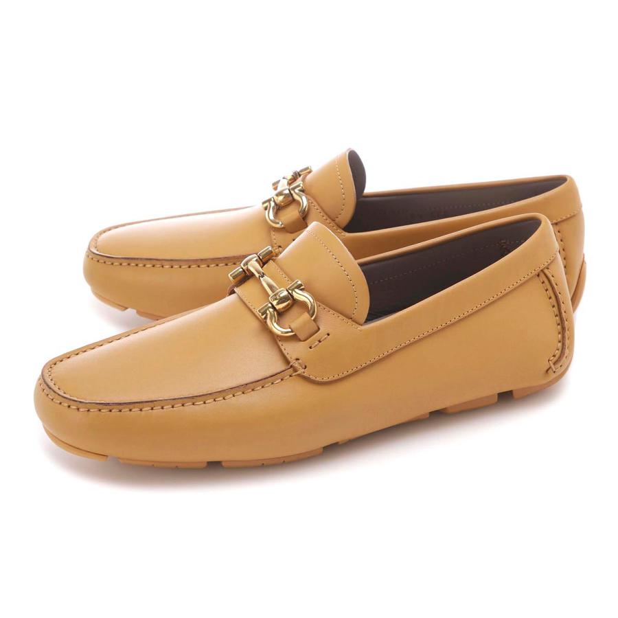 フェラガモ　スエードドライビングシューズ　モカシン　25cm原価約7万円 FERRAGAMO（フェラガモ） ドライビングシューズ PARIGI NEW ワイズ:EEE