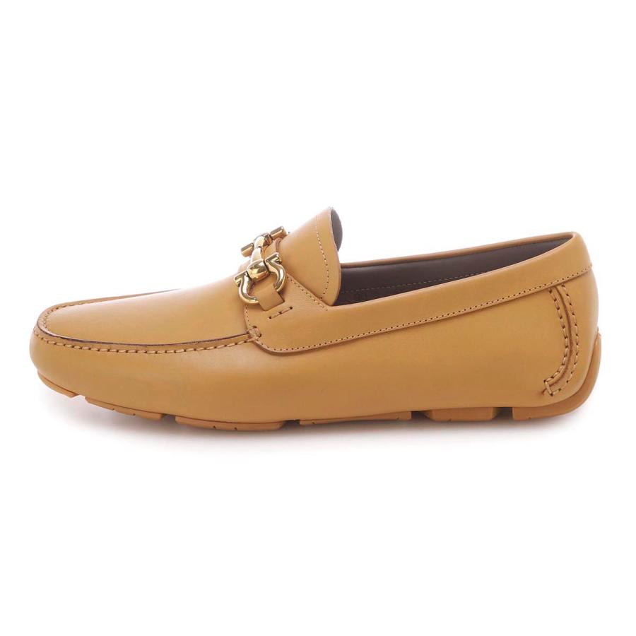 フェラガモ FERRAGAMO ドライビングシューズ PARIGI NEW ワイズ:EEE 大きいサイズあり メンズ parigi-new-02c398-745674-hitchcocktanの画像