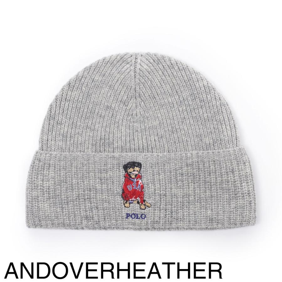 POLO RALPH LAUREN（ポロ・ラルフローレン） ニットキャップ USA DOG