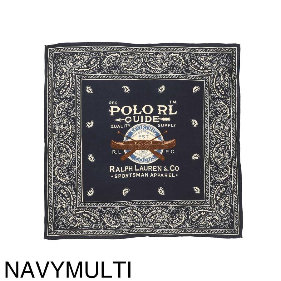 Polo Ralph Lauren テニス柄 バンダナ スカーフ POLO RALPH LAUREN（ポロ・ラルフローレン） スカーフ SPORTSMAN