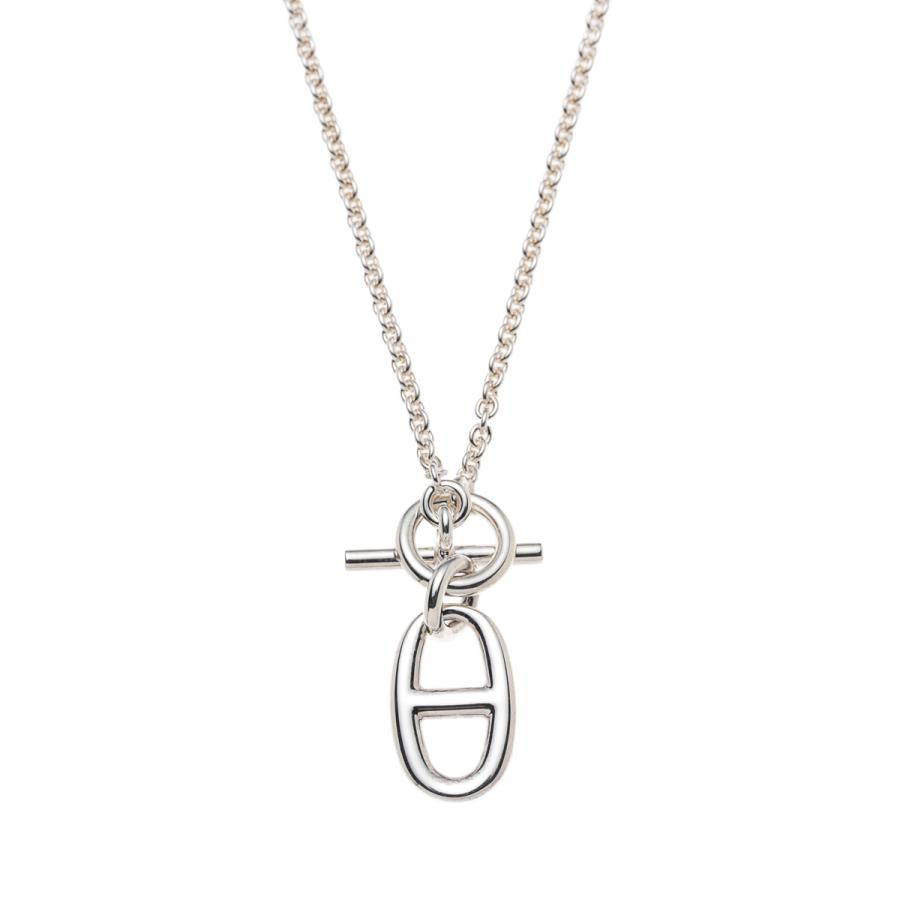 エルメス バッグチャーム SV シルバー925 ネックレス ペンダント エルメス HERMES ネックレス CHAINE D'ANCRE AMULETTES シルバー