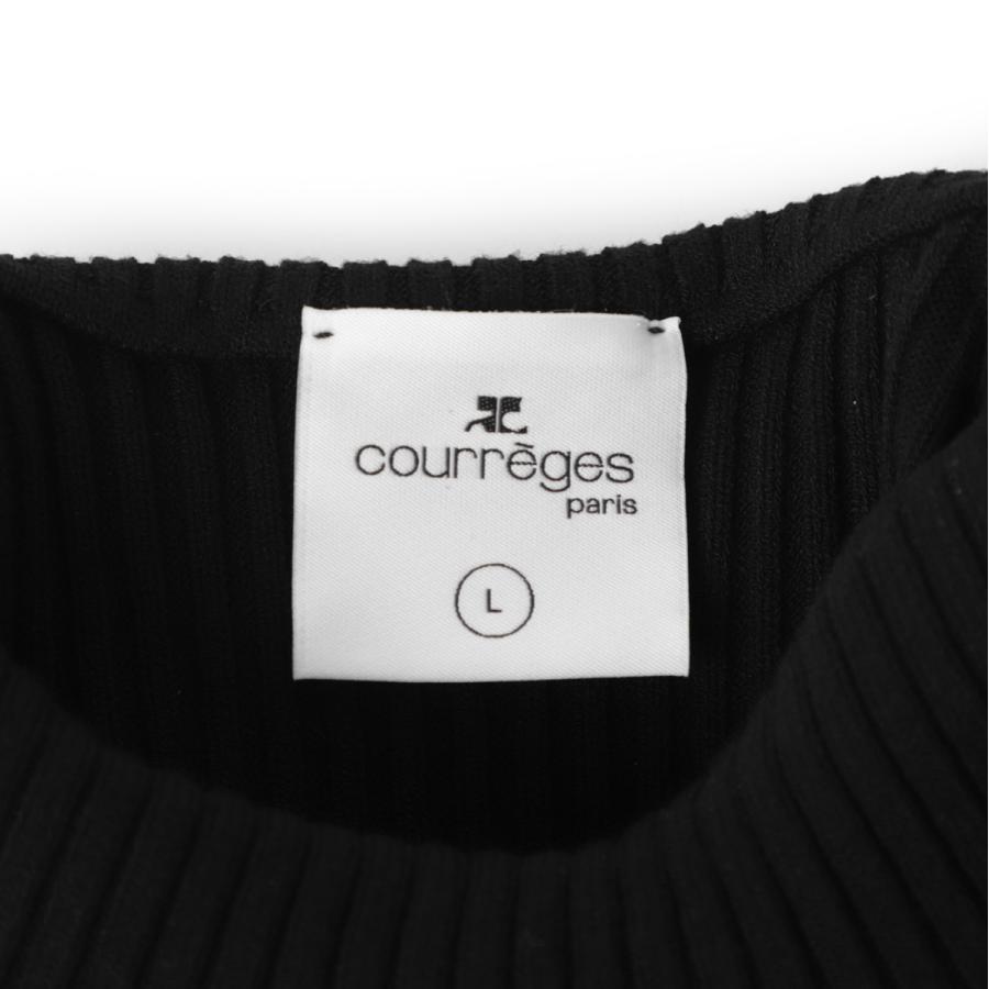 クレージュ courreges モックネック半袖ニット レディース permpu026