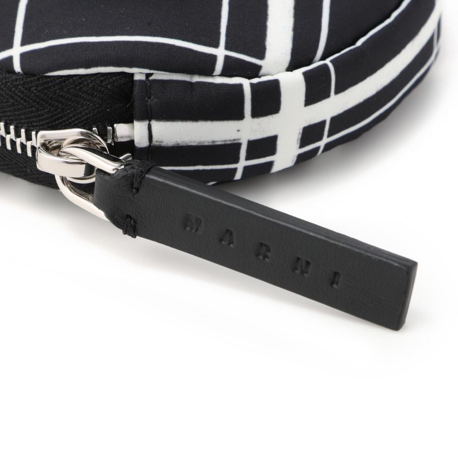 MARNI マルニ ポーチ PUFF POACH モバイルギアケース ブラック MARNI マルニ ポーチ PUFF POACH モバイルギアケース ブラック