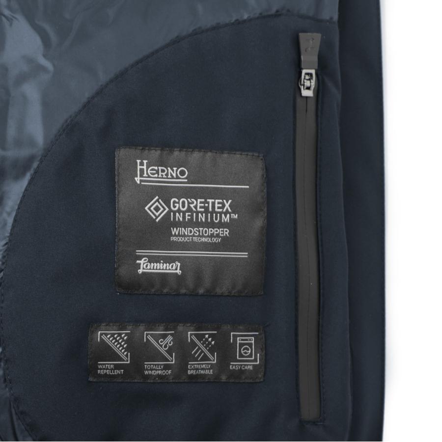 HERNO（ヘルノ） ダウンジャケット HERNO LAMINAR GORE-TEX INFINIUM WINDSTOPPER 大きいサイズ ...