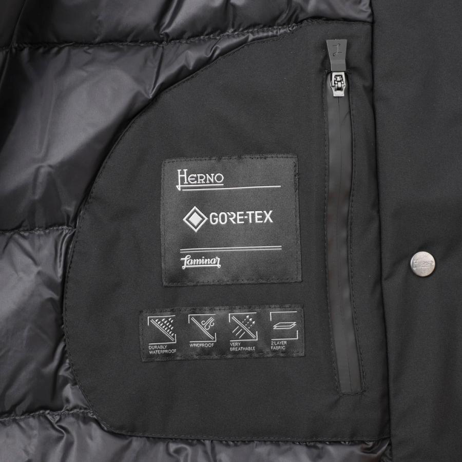 HERNO（ヘルノ） ダウンジャケット LAMINAR ラミナー GORE-TEX 2LAYER OVERSIZE JACKET 大きいサイズ ...