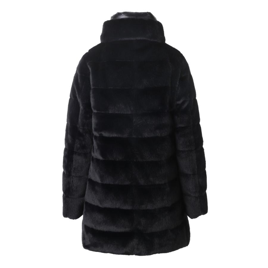 極美品 HERNO ヘルノ グースダウンジャケット ダウンコート ロング L 黒 HERNO（ヘルノ） ダウン ダウンコート ダウンジャケット 大きいサイズ