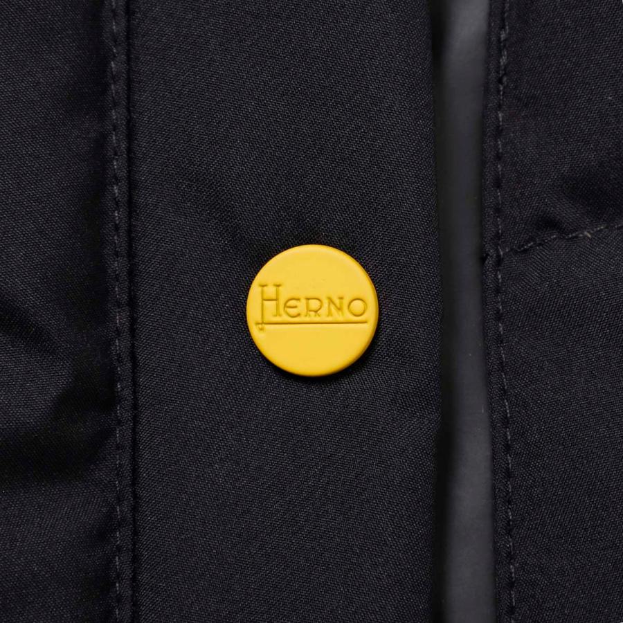 HERNO（ヘルノ） ダウンジャケット HERNO LAMINAR GORE-TEX INFINIUM WINDSTOPPER 大きいサイズ ...