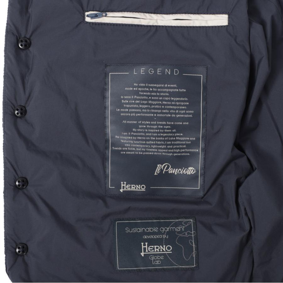 ヘルノ HERNO ダウンベスト LEGEND IL PANCIOTTO レジェンド イル パンチオット 大きいサイズあり メンズ pi002ule-12456z-9202の画像