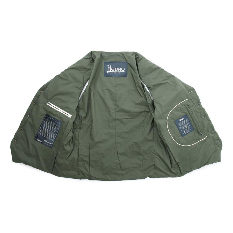 HERNO ヘルノ LEGENDダウンベスト ジレ　オリーブグリーン HERNO ヘルノ ダウンベスト LEGEND IL GILET 大きいサイズあり