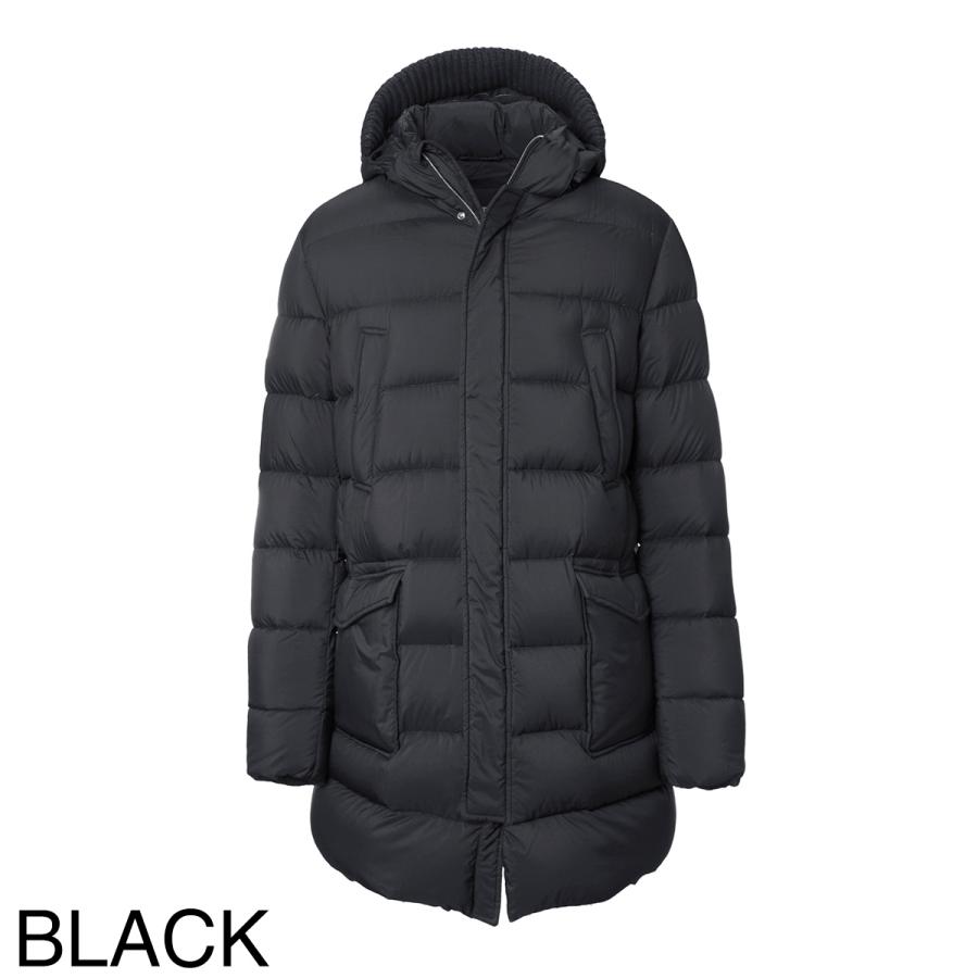 最終お値下げ　ヘルノ HERNO ダウンコート　38　ブラック 最終お値下げ ヘルノ HERNO ダウンコート 38 ブラック