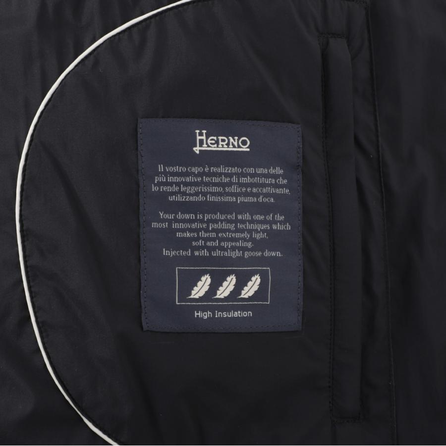 ヘルノ HERNO ダウンコート LEGEND IL PARKA レジェンド イル パーカ 大きいサイズあり ブラック メンズ pi003ule-m02-12456z-9300の画像