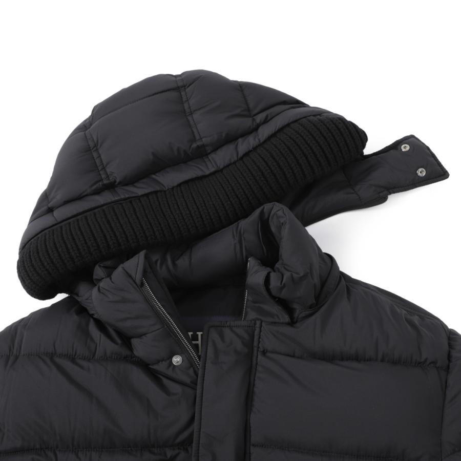 ヘルノ HERNO ダウンコート LEGEND IL PARKA レジェンド イル パーカ 大きいサイズあり ブラック メンズ pi003ule-m02-12456z-9300の画像