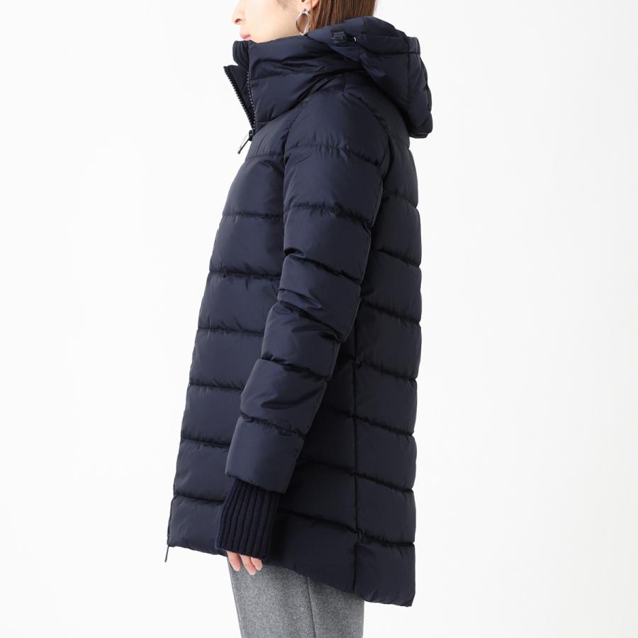 HERNO（ヘルノ） ダウンコート 大きいサイズあり ブルー レディース pi0660d-12004-9200 : モダンブルーYahoo!店 ...