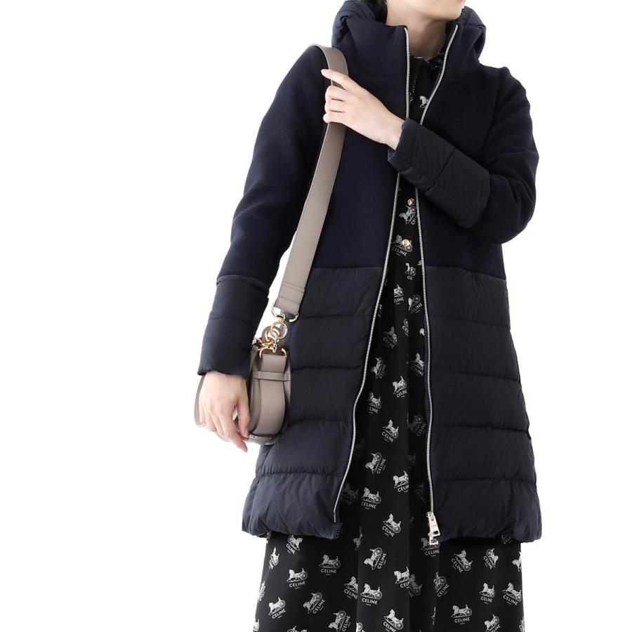 ヘルノ Herno ダウンコート ブルー レディース Pi0848d お買得