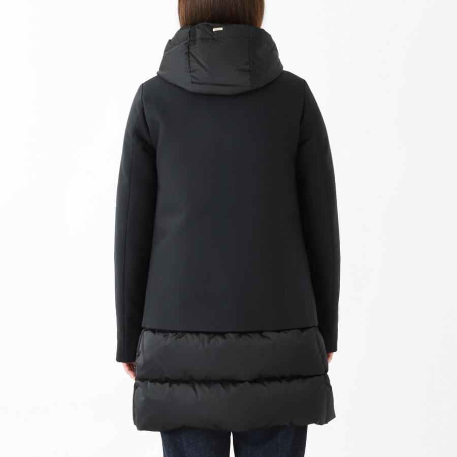 HERNO（ヘルノ） ダウンコート A-SHAPE 大きいサイズあり レディース pi1010d-33600-9300 : モダンブルー ...