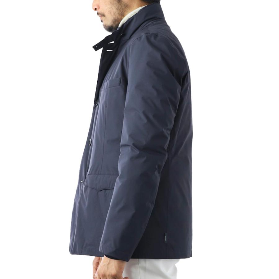 【最高級】HERNO ヘルノ ランポ ニット ダッフルコート 44 ネイビー HERNO（ヘルノ）コート 紺 サイズ:46(M位) メンズ/2200395908044