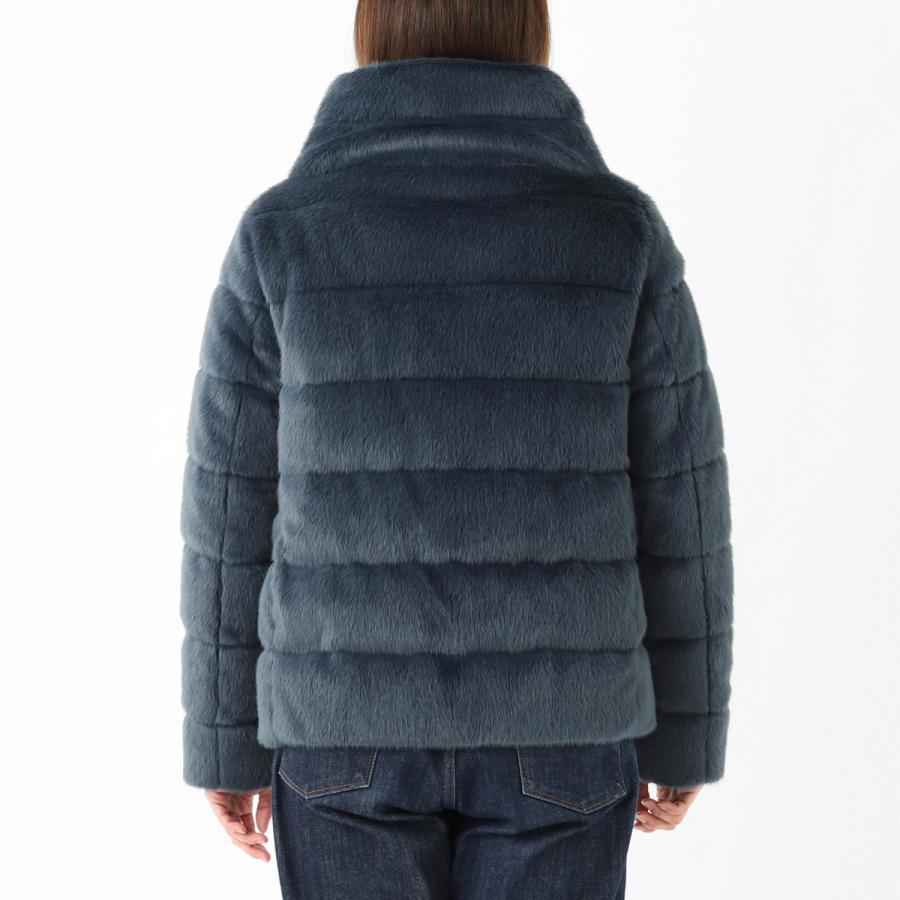 HERNO（ヘルノ） ダウンジャケット LADY CAPE ファーコート 大きいサイズあり レディース pi1166d-12354-9202 ...