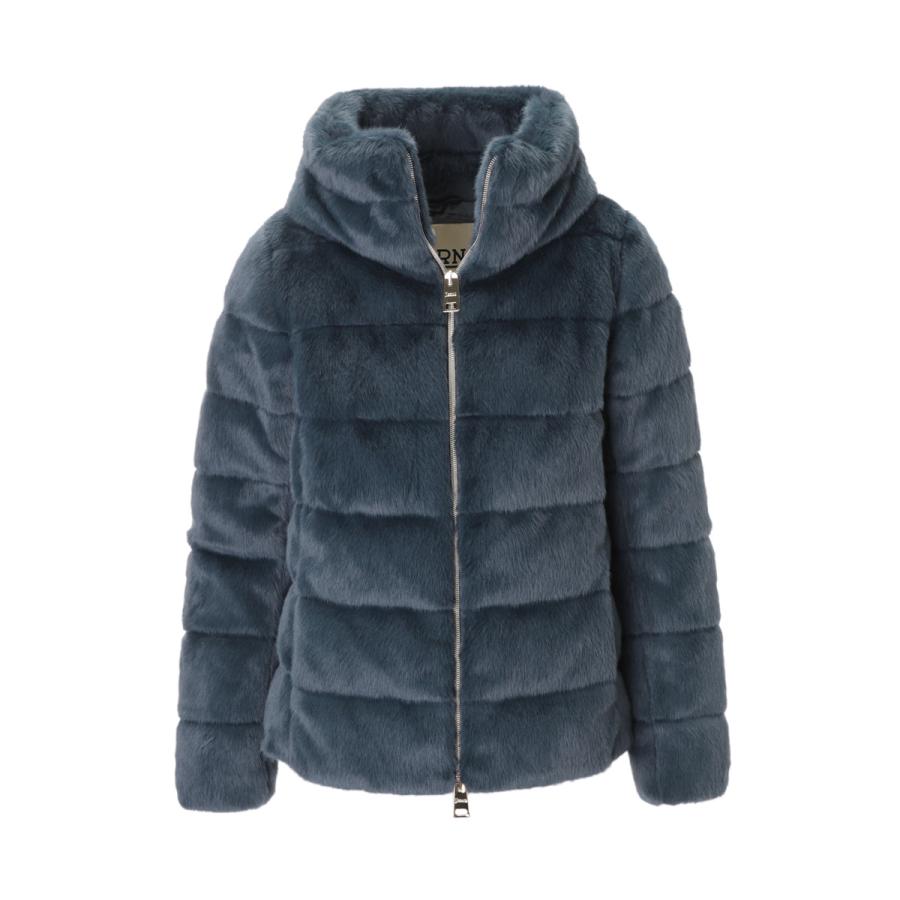 HERNO ヘルノ ダウンジャケット LADY CAPE ファーコート 大きい