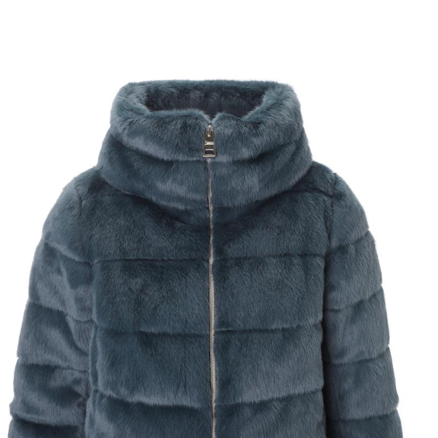 HERNO（ヘルノ） ダウンジャケット LADY CAPE ファーコート 大きいサイズあり レディース pi1166d-12354-9202 ...