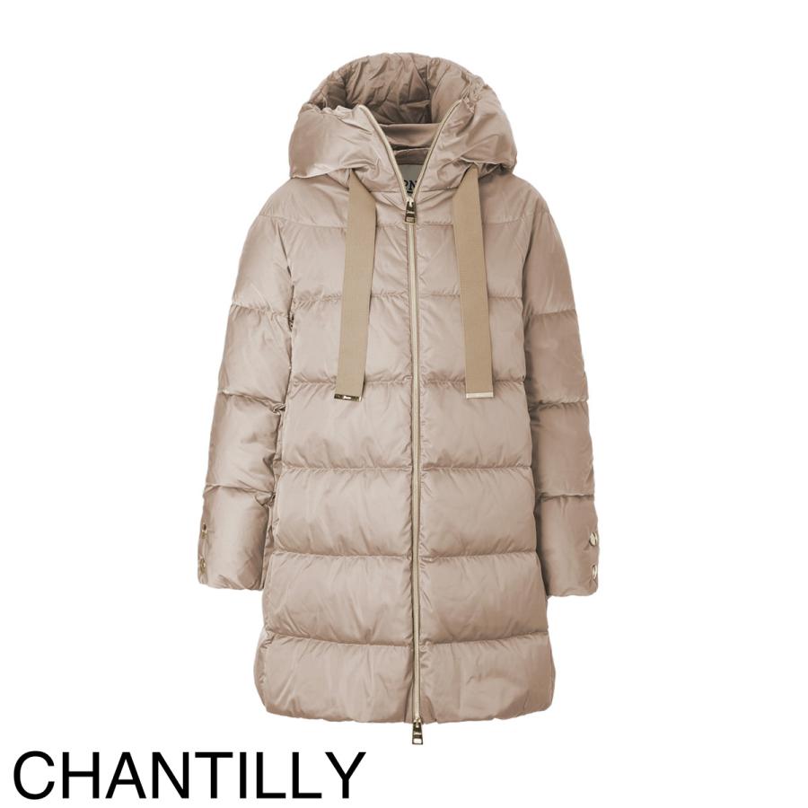 Herno ブラウン キャップ Sサイズ HERNO ヘルノ ダウンコート DIAGONAL WOOL AND NUAGE PARKA