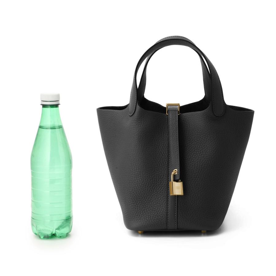 エルメス HERMES ハンドバッグ PICOTIN LOCK 18/PM ブラック
