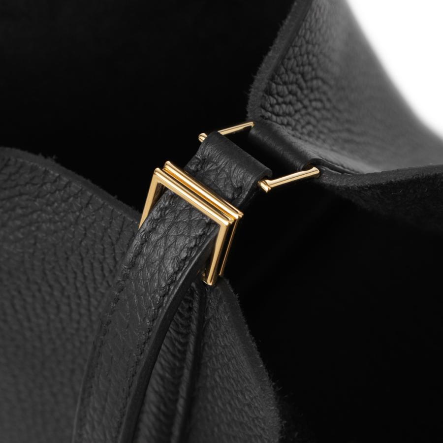 エルメス HERMES ハンドバッグ PICOTIN LOCK 18/PM ブラック