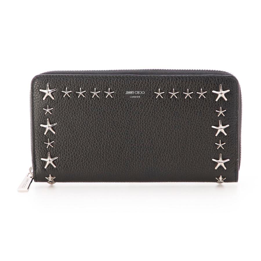 JIMMY CHOO（ジミーチュウ） ラウンドファスナー 長財布 小銭入れ付き