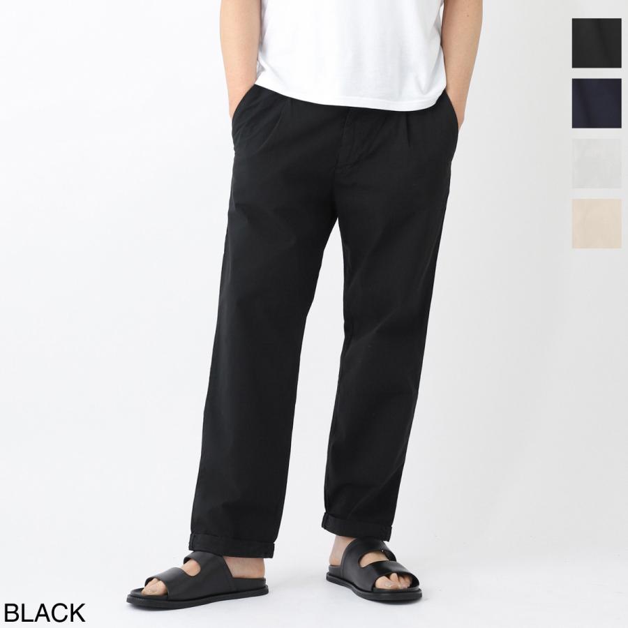 [あす着] シュー SHOE コットンパンツ メンズ PIRRO シュー SHOE コットンパンツ PIRRO メンズ pirro85tela-black : モダン