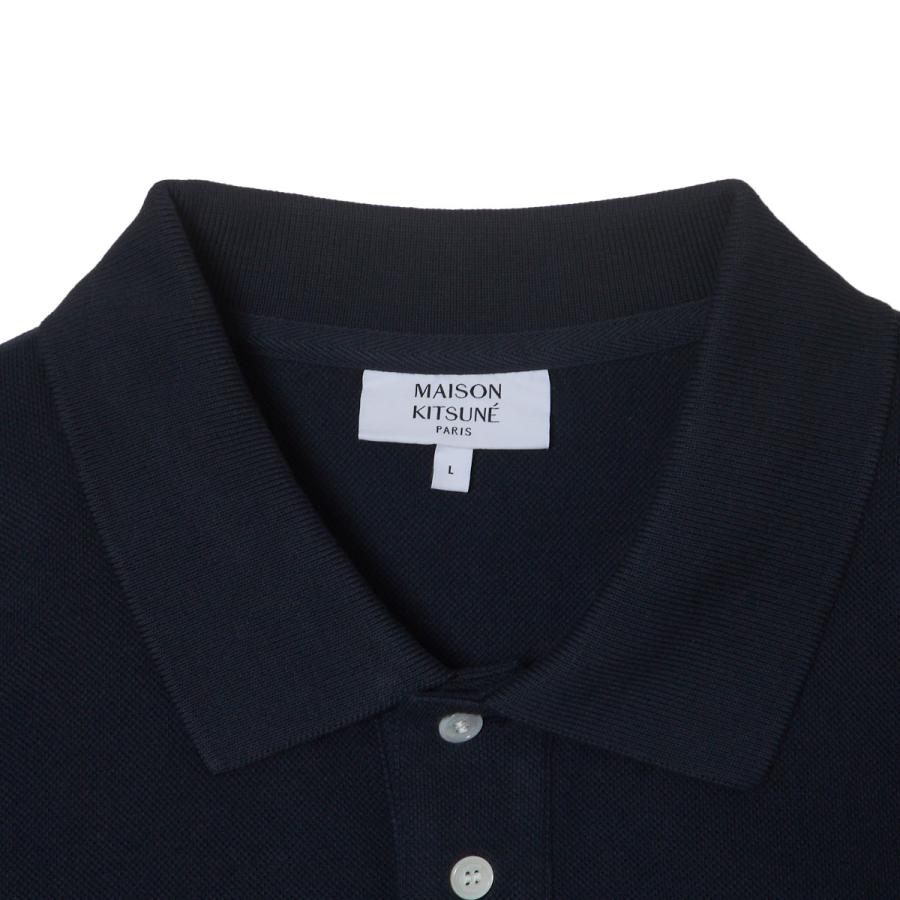MAISON KITSUNE（メゾン キツネ） ポロシャツ FOX HEAD PATCH REGULAR