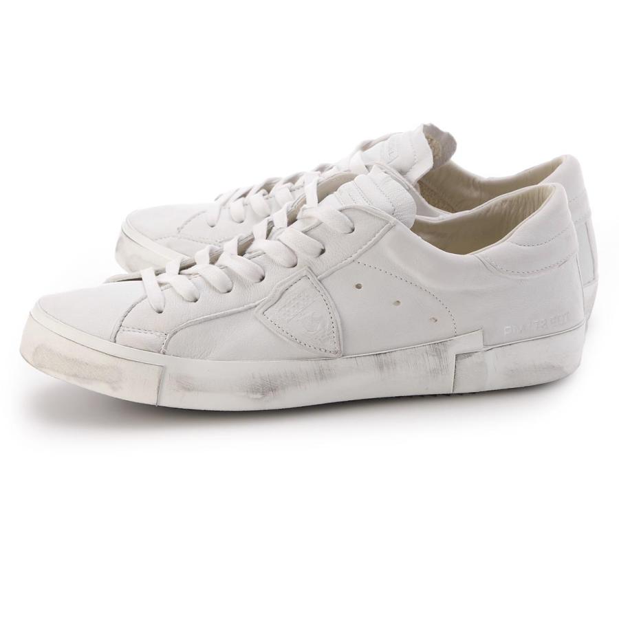 フィリップモデル PHILIPPE MODEL PARIS スニーカー PRSX L U BASIC 大きいサイズあり ホワイト メンズ prlu-1012-blanc フィリップモデル PHILIPPE MODEL PARIS スニーカー メンズ