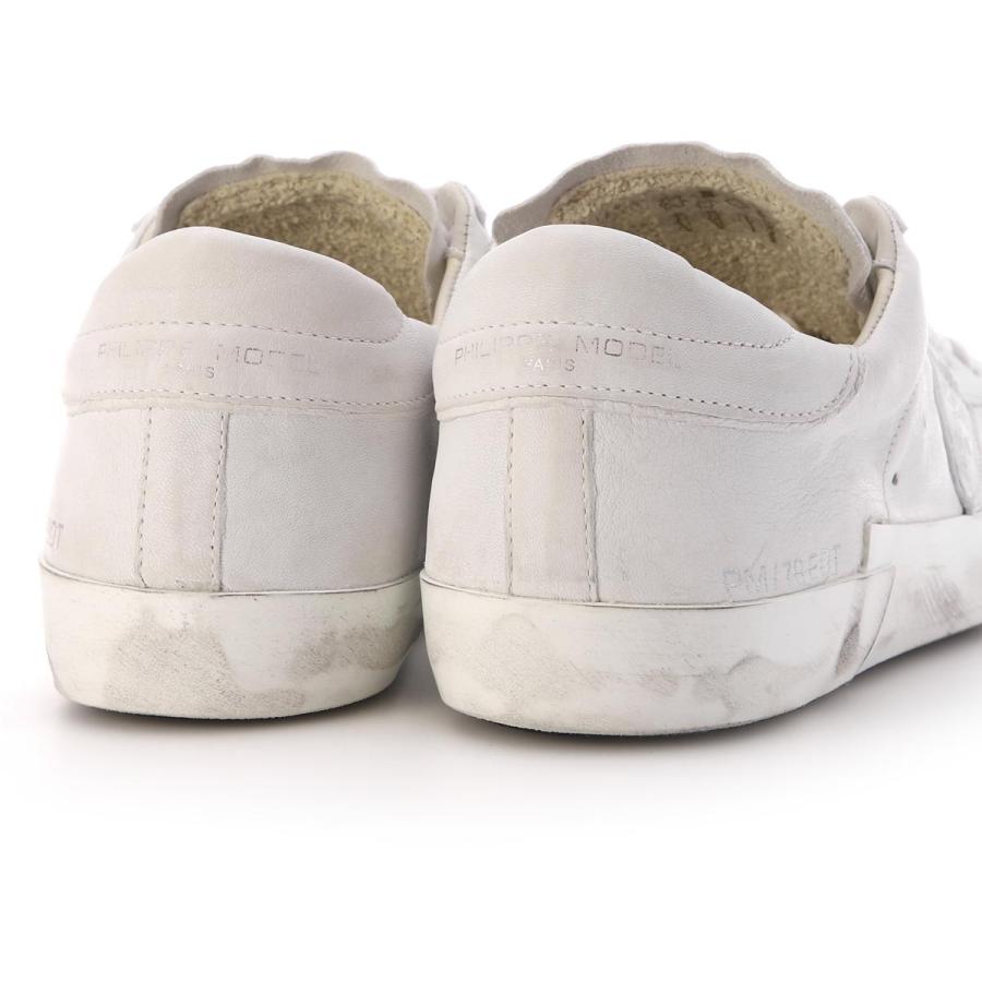 フィリップモデル PHILIPPE MODEL PARIS スニーカー PRSX L U BASIC 大きいサイズあり ホワイト メンズ prlu-1012-blanc フィリップモデル PHILIPPE MODEL PARIS スニーカー メンズ