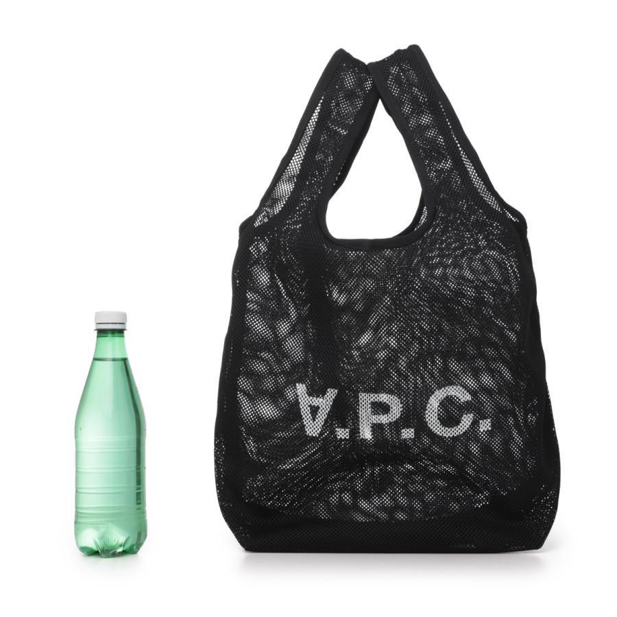 アーペーセー A.P.C. トートバッグ REBOUND ショッピングバッグ ブラック メンズ レディース psaeu-h61679-lzzの画像