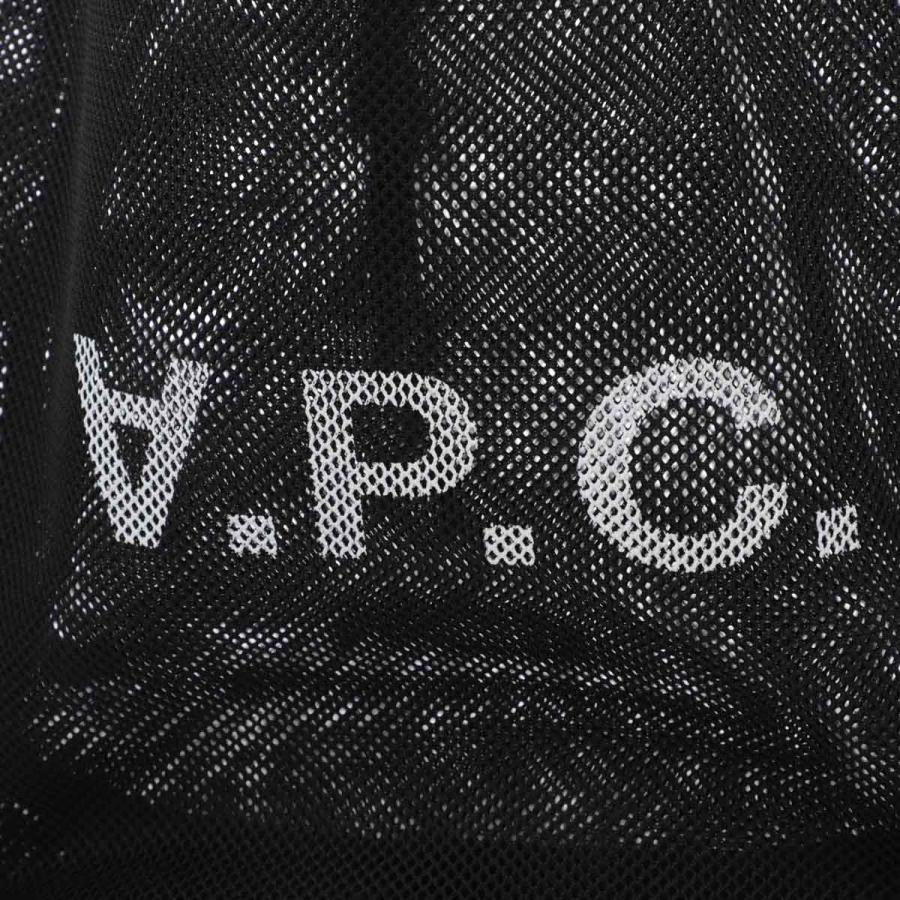 アーペーセー A.P.C. トートバッグ REBOUND ショッピングバッグ ブラック メンズ レディース psaeu-h61679-lzzの画像