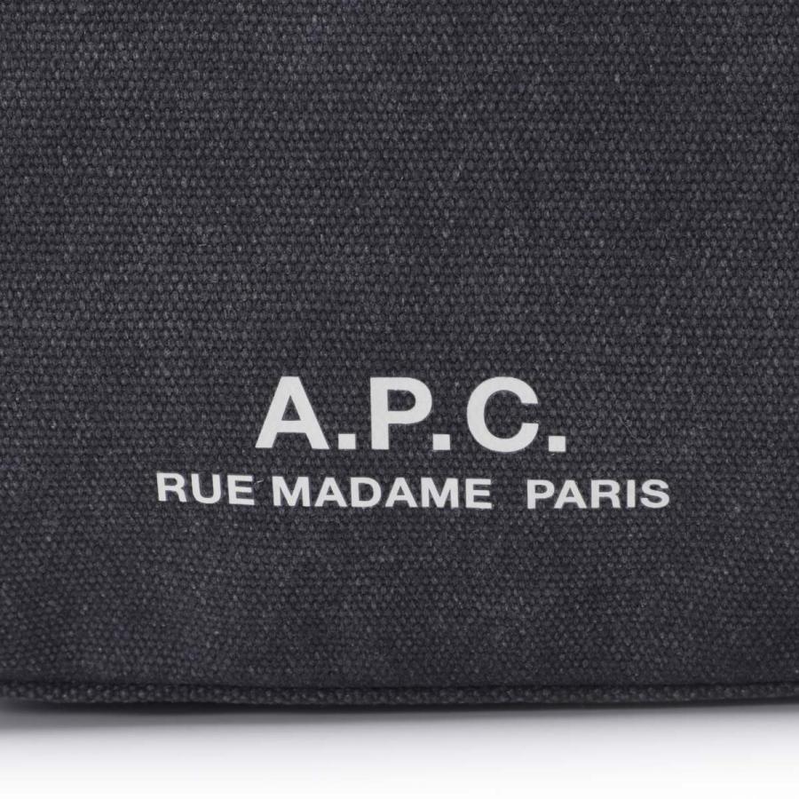 アーペーセー A.P.C. ショルダーバッグ BESACE JOURNAL SMALL ベサス ジャーナル スモール クロスボディバッグ ブラック メンズ レディース psajz-m67010-lzzの画像