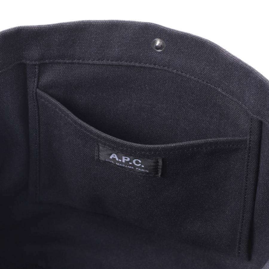アーペーセー A.P.C. ショルダーバッグ BESACE JOURNAL SMALL ベサス ジャーナル スモール クロスボディバッグ ブラック メンズ レディース psajz-m67010-lzzの画像