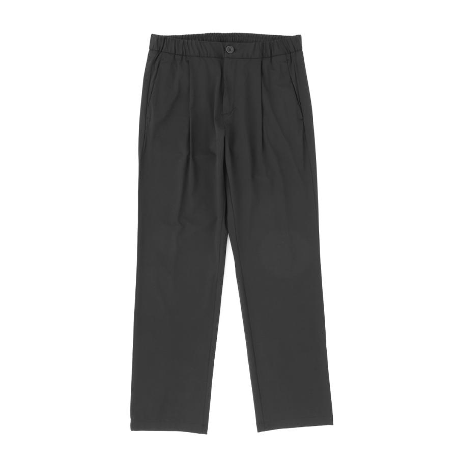 ヘルノ スラックス HERNO パンツ イージースラックス ブラック メンズ ウエストゴム pt000178u-12588s-9300の画像