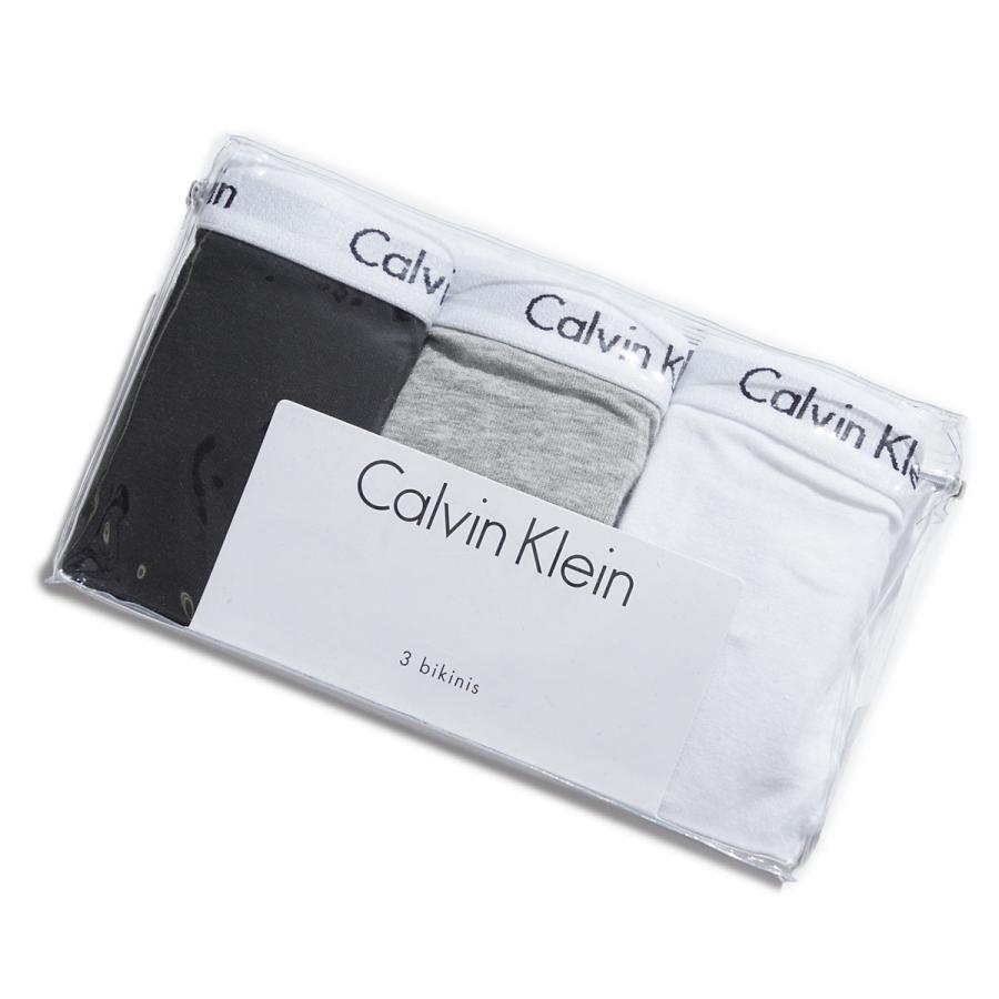 カルバンクライン Calvin Klein ビキニ ショーツ 3枚セット マルチカラー レディース qd3588-999｜mb-y｜06