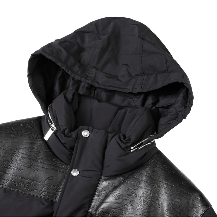 Berluti ベルルッティ　ブラック フード付き ナイロンジャケット Berluti ベルルッティ ブラック フード付き ナイロンジャケット - メルカリ