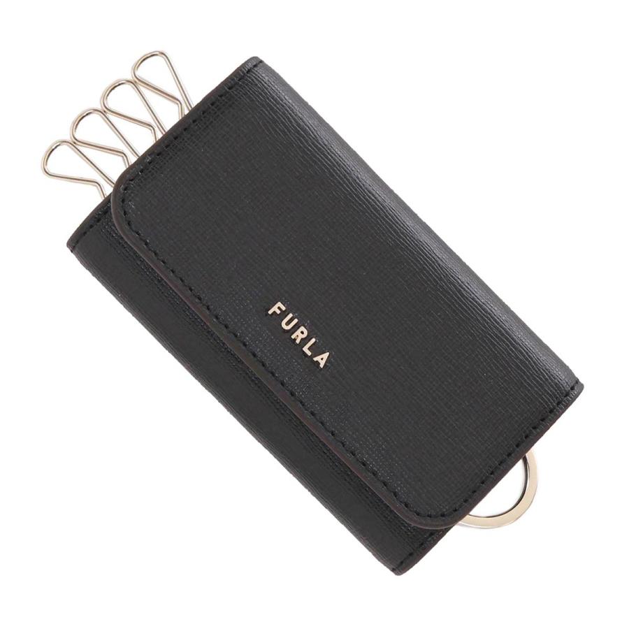 FURLA（フルラ） キーケース BABYLON ブラック レディース rac5uno