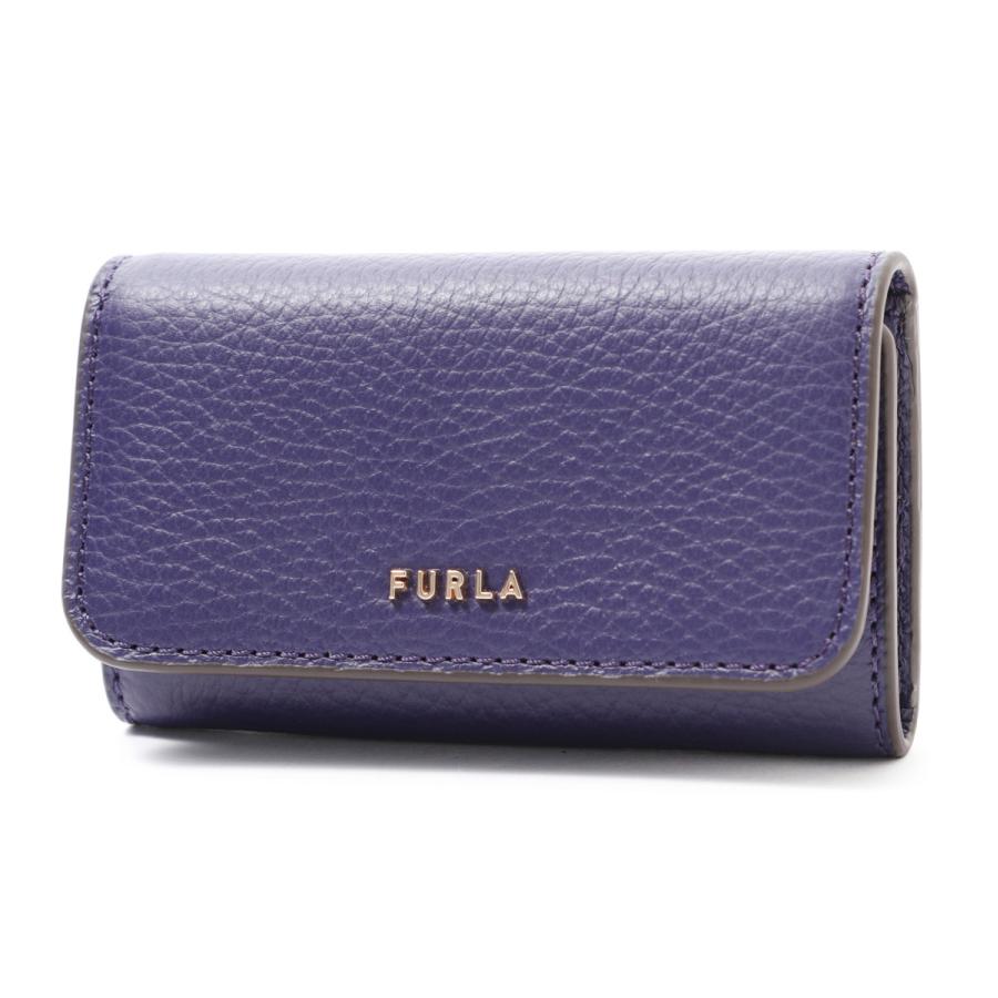 FURLA（フルラ） キーケース BABYLON パープル レディース rac5uno