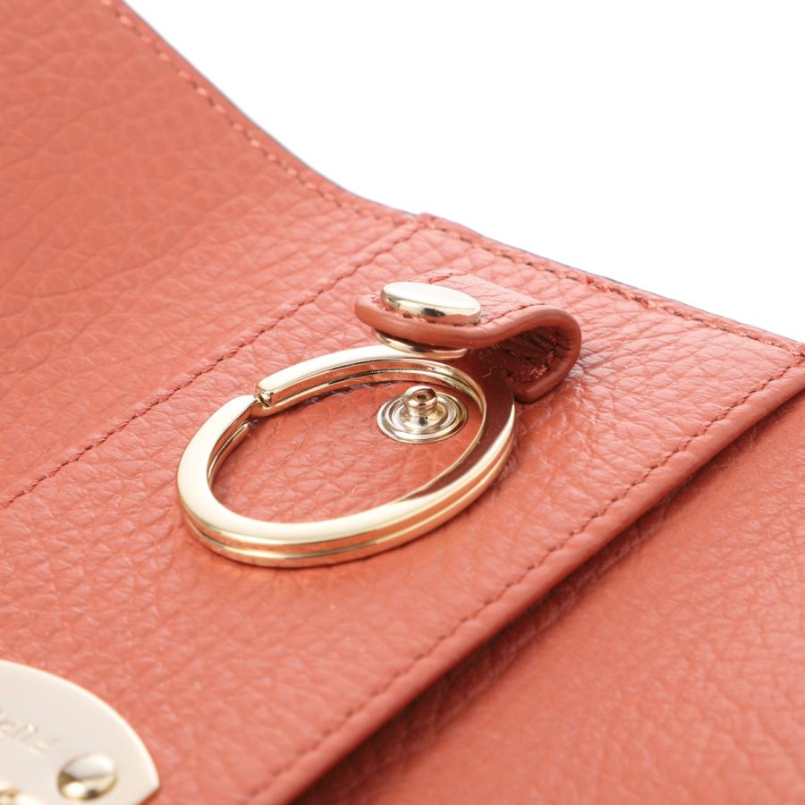 FURLA（フルラ） キーケース BABYLON キーリング ブラウン レディース