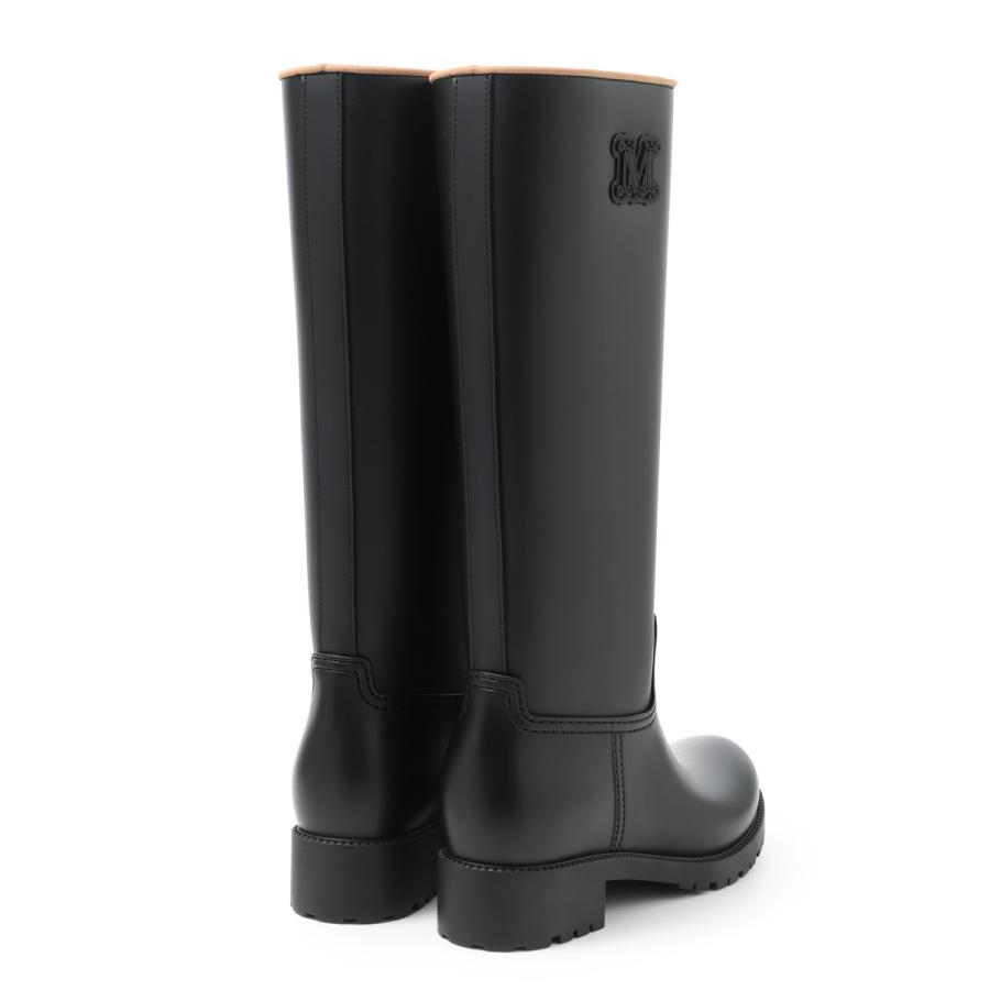 Max Mara マックスマーラ レザー ロングブーツ ブラウン 36 23cm G161 新品未使用 23cm 36 マックスマーラ ロングブーツ レディース