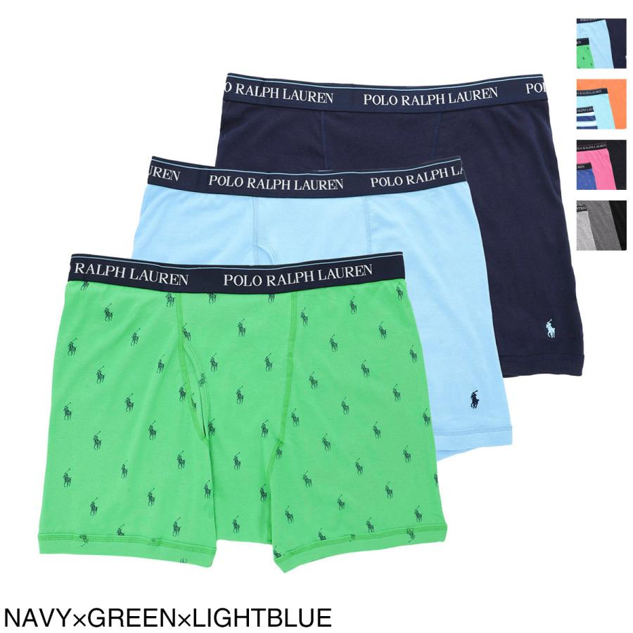 POLO RALPH LAUREN（ポロ・ラルフローレン） ボクサーパンツ 3枚セット