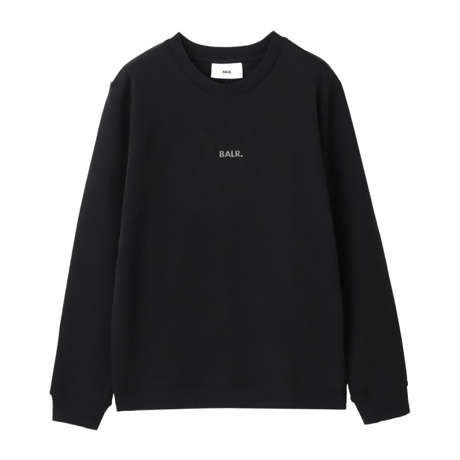 BALR. ボーラー スウェット Q-SERIES REGULAR FIT CREWNECK ブラック 