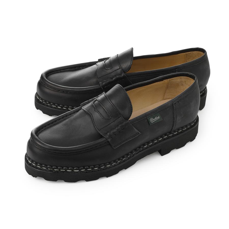 Paraboot（パラブーツ） ローファー REIMS コインローファー ブラック