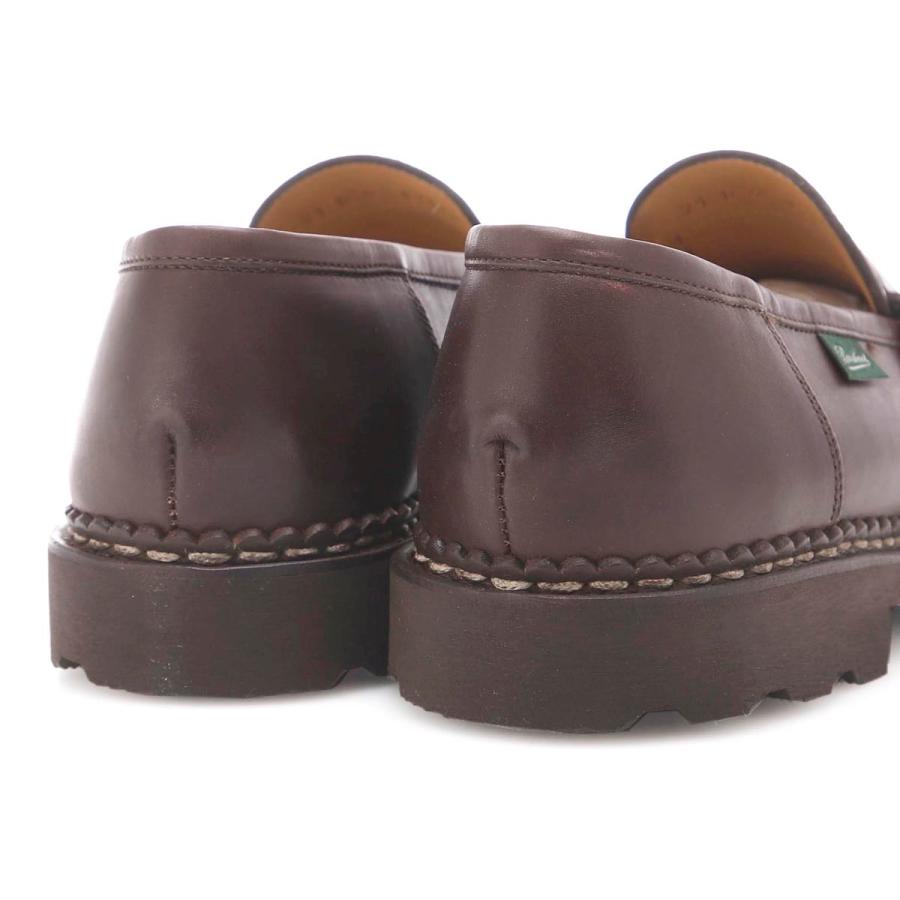 パラブーツ Paraboot ローファー REIMS コインローファー ブラウン メンズ reims-099413-cafeの画像