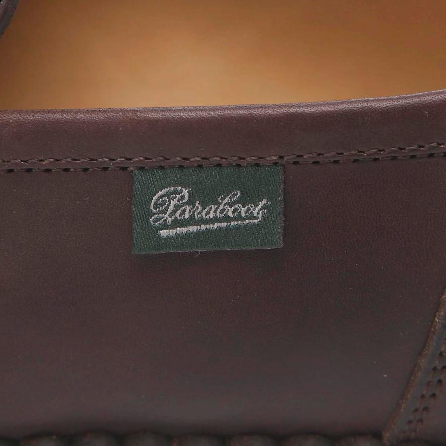 パラブーツ Paraboot ローファー REIMS コインローファー ブラウン メンズ reims-099413-cafeの画像