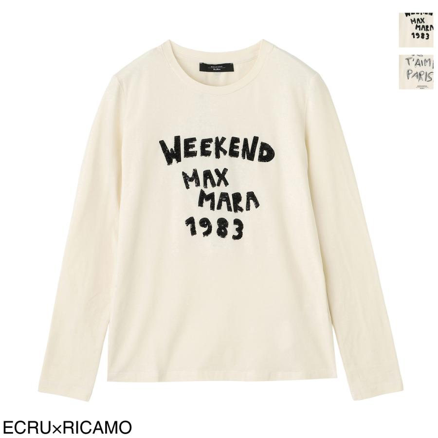 [あす着] ウィークエンドマックスマーラ WEEKEND Max Mara クルーネック 長袖Tシャツ レディース RENOIR MAXMARA WEEKEND LINE（マックスマーラウィークエンドライン